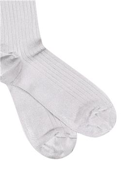 Calza gallo donna viscosa ARGENTO