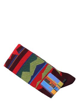 Calza uomo gallo BORDO