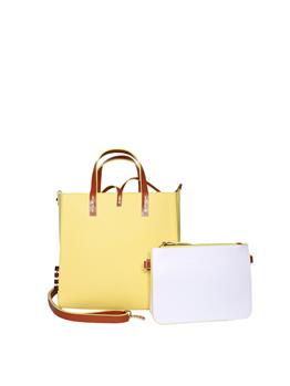 Borsa manila grace small LIME