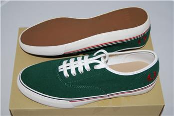 Scarpa fred perry tela VERDE - gallery 5