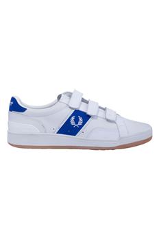 Scarpa fred perry con strappi BIANCO