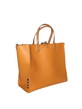 Borsa felicia media manila g ARANCIO - gallery 3