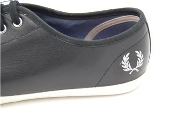 Scarpa fred perry pelle NERO - gallery 3