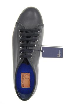 Scarpa fred perry pelle NERO - gallery 4