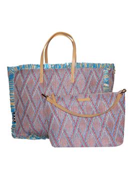 Borsa felicia big manila grace CERULEO