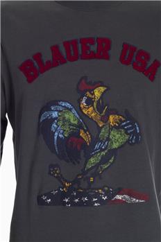 T-shirt blauer manica lunga VERDE Q3 - gallery 4