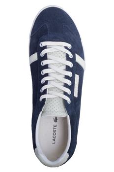 Scarpa lacoste uomo scamoscita BLU - gallery 4