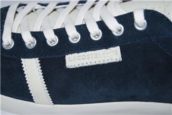 Scarpa lacoste uomo scamoscita BLU - gallery 7