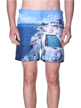 Costume boxer orlebar brown BLU