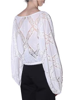 Blusa manila grace OFF WHITE P0 - gallery 4