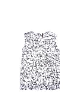 Blusa manila grace smanicata BIANCO