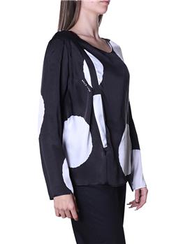 Blusa manila grace classica NERO - gallery 3