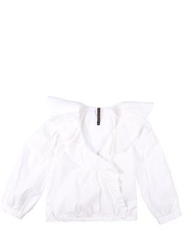 Camicia manila grace rouches OFF WHITE
