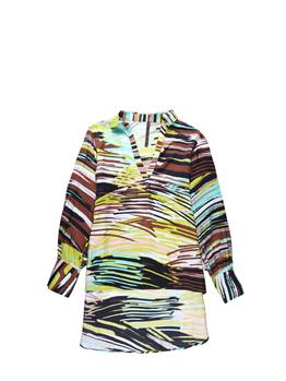 Blusa manila grace stamapata CACAO