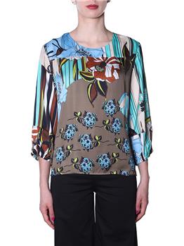 Blusa manica lunga MILITARE