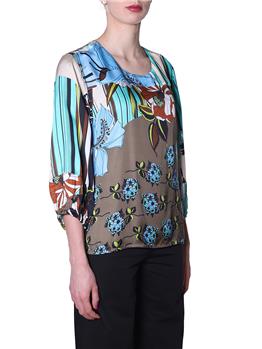 Blusa manica lunga MILITARE - gallery 3