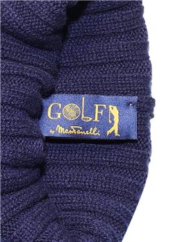 Cappello golf cachemere BLU E CARTA DA ZUCCHERO