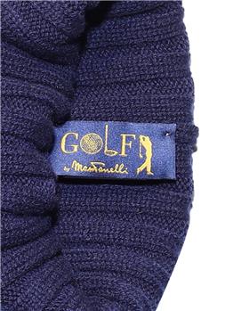 Cappello golf cachemere BLU E CARTA DA ZUCCHERO - gallery 2