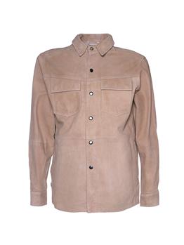 Camicia pelle uomo aspesi BEIGE - gallery 2