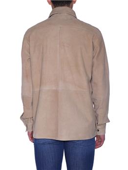 Camicia pelle uomo aspesi BEIGE - gallery 4