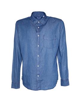 Camicia sterling uomo aspesi JEANS SCURO - gallery 2