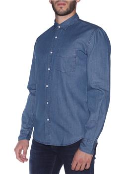 Camicia sterling uomo aspesi JEANS SCURO - gallery 3