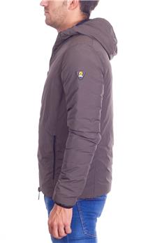 Piumino ciesse uomo cappuccio MARRONE E BLU Y7 - gallery 6