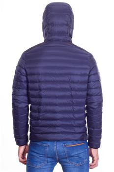 Piumino ciesse uomo cappuccio MARRONE E BLU Y7 - gallery 7