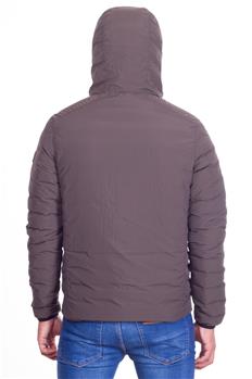 Piumino ciesse uomo cappuccio MARRONE E BLU Y7 - gallery 8