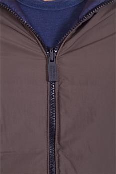 Piumino ciesse uomo cappuccio MARRONE E BLU Y7 - gallery 10