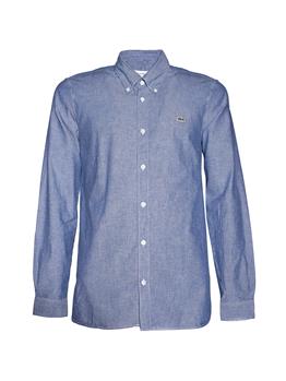 Camicia lacoste classica BLEU - gallery 2