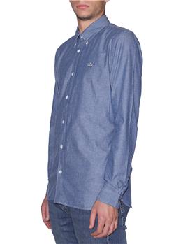 Camicia lacoste classica BLEU - gallery 3