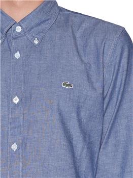 Camicia lacoste classica BLEU - gallery 5