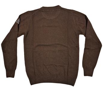 Maglia girocollo roy roger's BROWN SUGAR - gallery 2