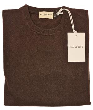 Maglia girocollo roy roger's BROWN SUGAR - gallery 3