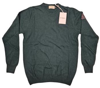 Maglia girocollo roy roger's BOTTLE GREEN