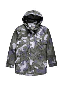 Parka save the duck gineva MACRO CAMO GREEN