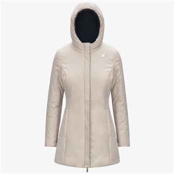 Piumino k-way donna denise BLACK P BEIGE
