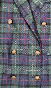 Giacca scottish check roy roge BLUE - gallery 3