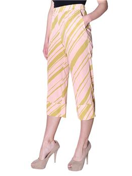 Pantalone liviana conti ROSA E SENAPE - gallery 3