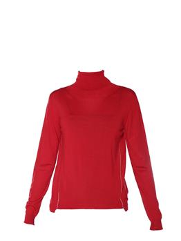 Maglia colloalto liviana conti ROSSO - gallery 2