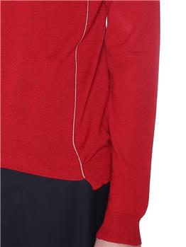 Maglia colloalto liviana conti ROSSO - gallery 5