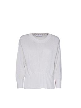 Maglia croppet liviana conti ECRU