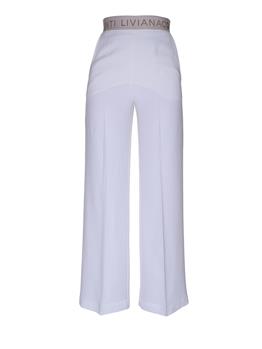 Pantalone ampio liviana conti PANNA - gallery 2