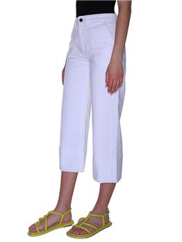 Pantalone cropped liviana c BIANCO - gallery 3