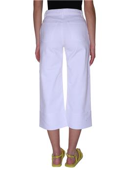 Pantalone cropped liviana c BIANCO - gallery 4