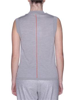 Gilet girocollo liviana conti GRIGIO CHIARO - gallery 4