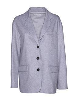 Blazer panno cashmere livianac GRIGIO CHIARO