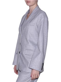 Blazer panno cashmere livianac GRIGIO CHIARO - gallery 3