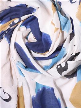 Foulard trapezio manila grace LATTE - gallery 3